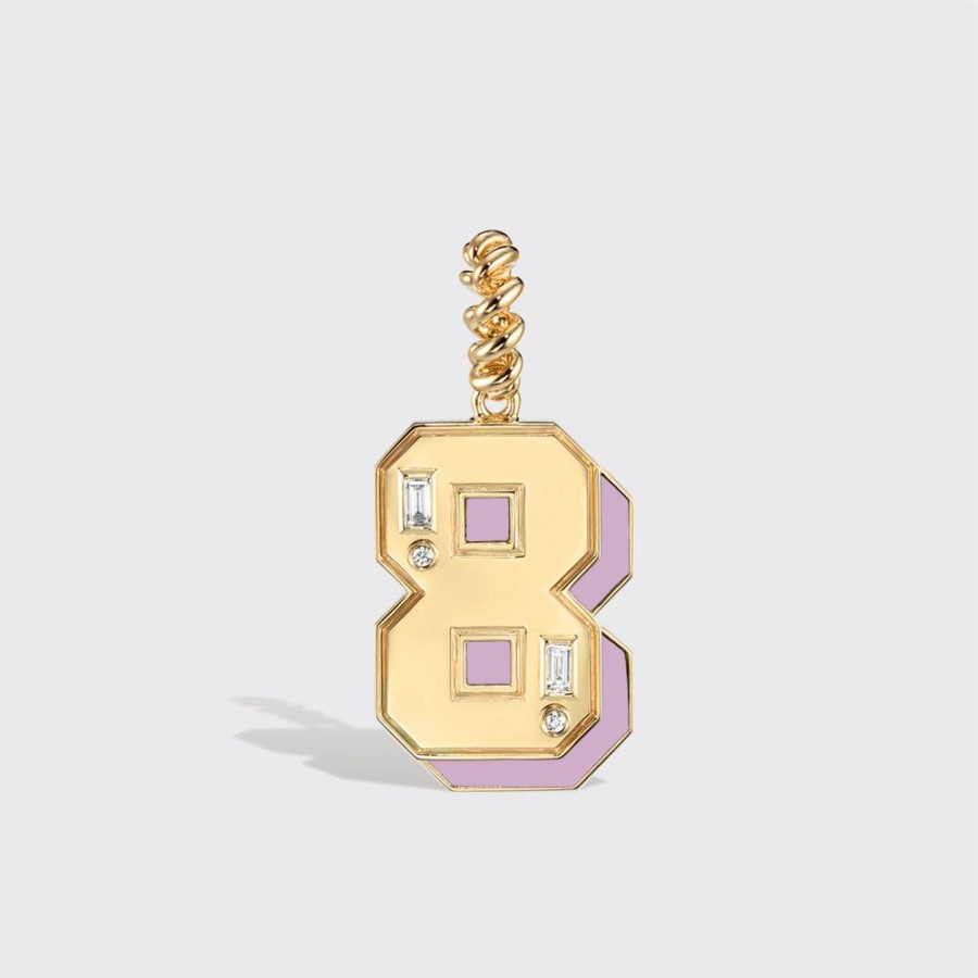 Jewelry Boochier | Jumbo Phosphosiderite Nostalgia Number Pendant