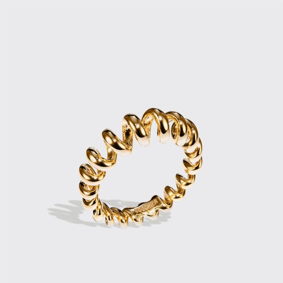 Jewelry Boochier | Yellow Gold Slinkee Ring