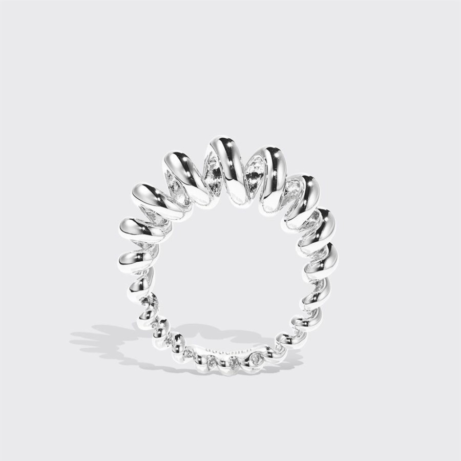 Jewelry Boochier | Jumbo White Gold Slinkee Ring