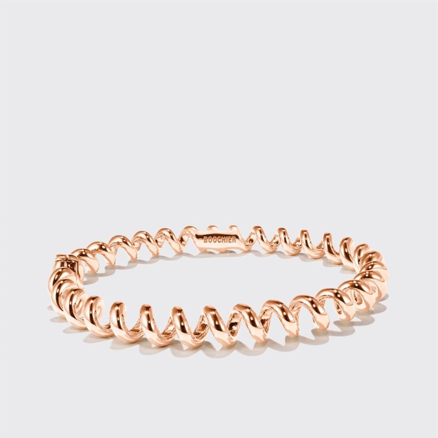 Jewelry Boochier | Rose Gold Slinkee Bangle