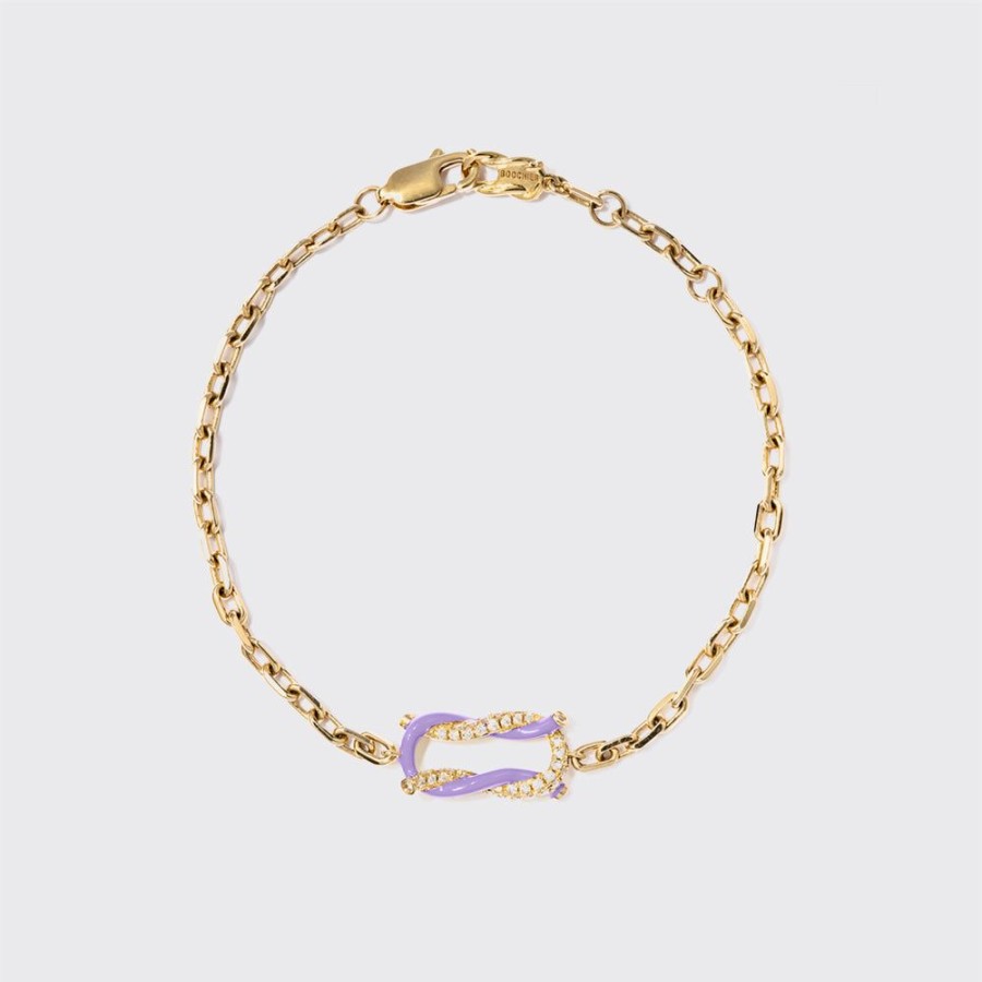 Jewelry Boochier | Lilac Fruit Hoops Bracelet