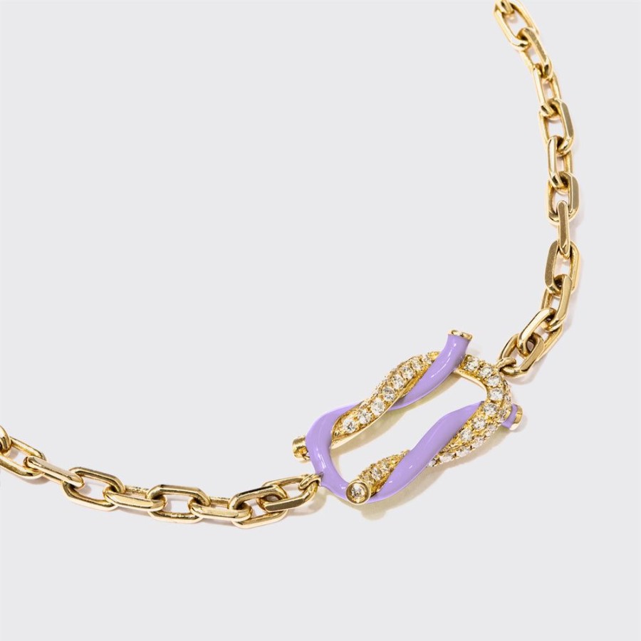 Jewelry Boochier | Lilac Fruit Hoops Bracelet