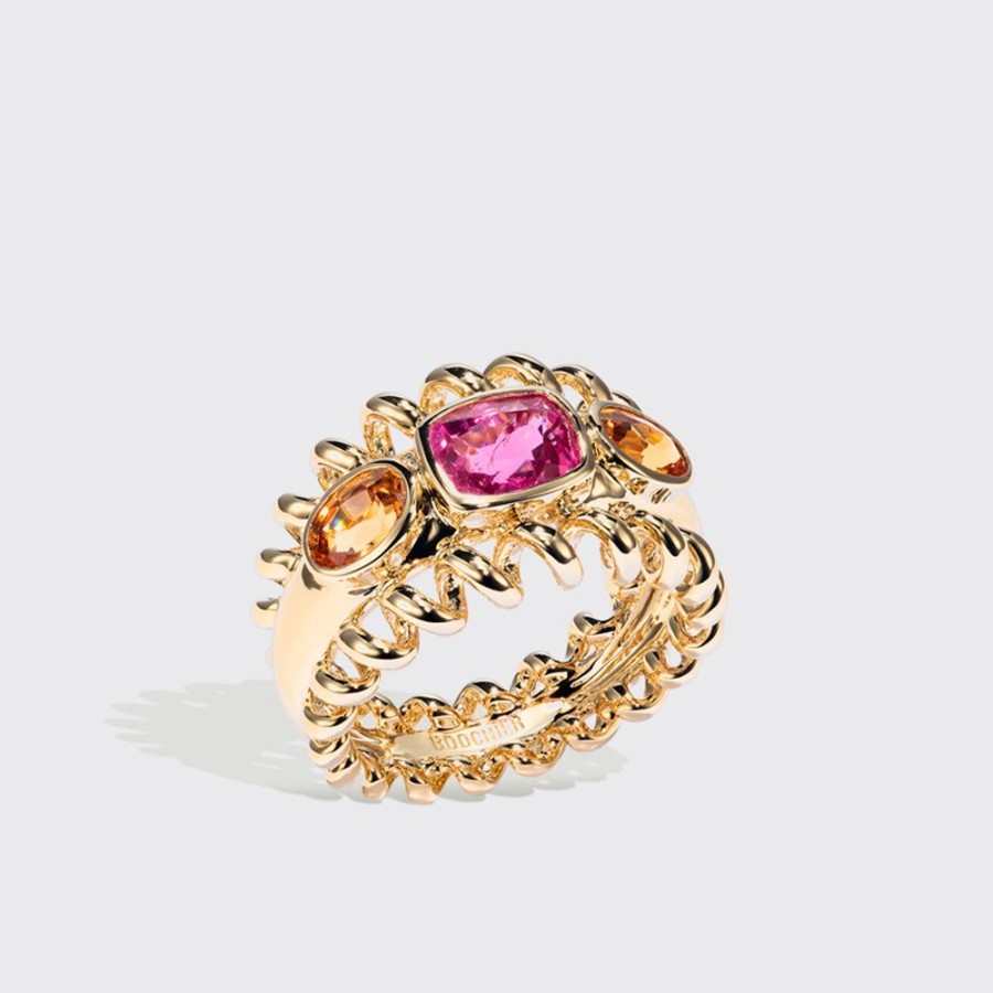 Jewelry Boochier | Spinel & Fanta Garnet Slinkee Icon Ring