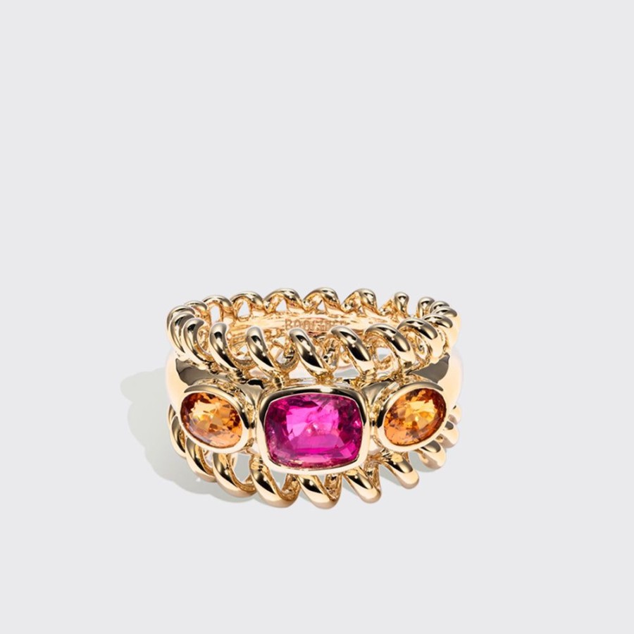 Jewelry Boochier | Spinel & Fanta Garnet Slinkee Icon Ring