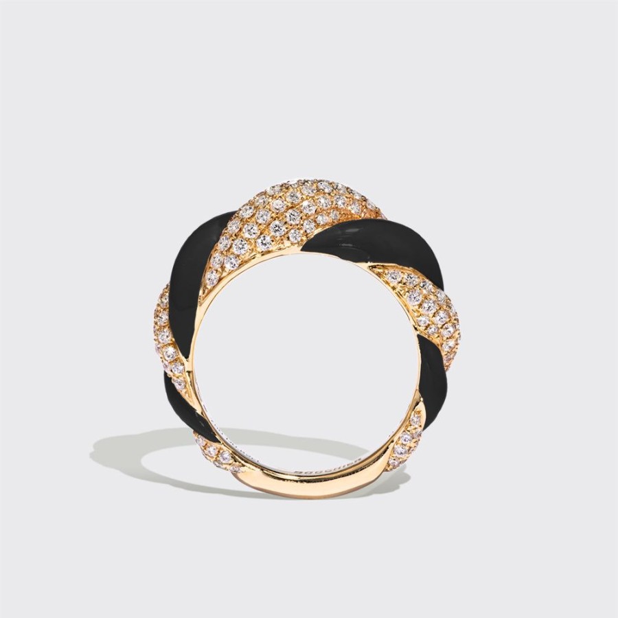 Jewelry Boochier | Black Marshmallow Ring